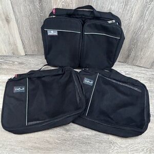 Eagle Creek Lot- Pack-It System 2 -Mesh Packing Cubes +  Hanging Toiletry Bag